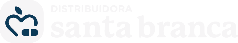 Imagem da Logo Santa Branca Distribuidora na cor branca
